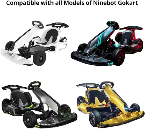Vista 5 de Pedal de seguridad para recambios de bisel de scooter Ninebot Gokart Refit
