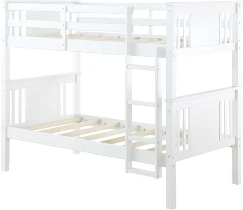 Vista 7 de Dorel Living Dylan - cama litera, individual, Madera, Blanco Espresso