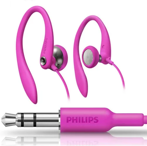 Vista 8 de PHILIPS SHS3200BK/37 Auriculares flexibles con gancho para la oreja, color negro