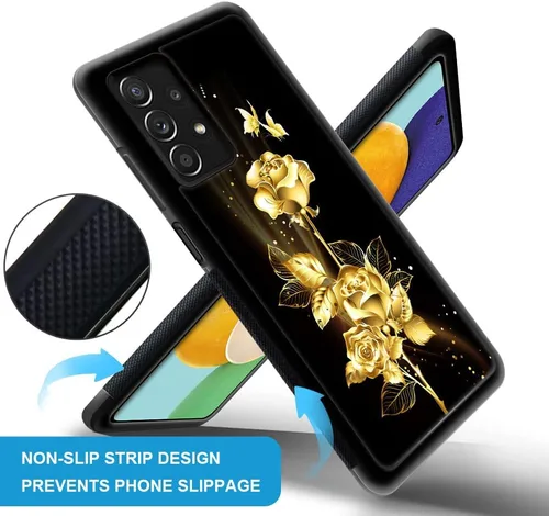 Vista 2 de DAIZAG Funda compatible con Samsung Galaxy A32 5G, protección completa, a prueba de golpes, antiarañazos, funda de poliuretano termoplástico