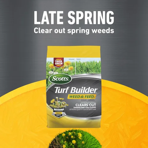Vista 4 de Scotts Turf Builder - Paquete de cuidado de césped de 3 bolsas para césped