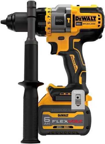 Vista 4 de DEWALT FLEXVOLT ADVANTAGE 20V MAX* Taladro percutor, inalámbrico, 1/2 pulgada (DCD999T1)