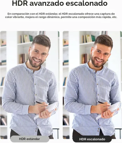 Vista 9 de OBSBOT Meet SE Cámara Web 1080P 100FPS para PC, Cámara de Transmisión con Encuadre por IA con Sensor de 1/2.8", Modo Belleza, Control por Gestos