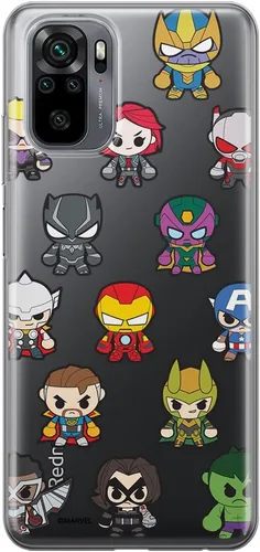 Vista 11 de ERT GROUP Funda de teléfono móvil para Xiaomi REDMI Note 10/10S original y con licencia oficial de Marvel, diseño Avengers 004 adaptado óptimamente