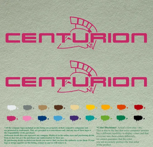 Vista 8 de Centurion - Juego de 2 calcomanías de vinilo de repuesto compatibles con motor fuera de borda (12 pulgadas, negro 070)