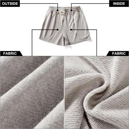 Vista 4 de AIMPACT Pantalones cortos de entrenamiento deportivo para hombre, pantalones cortos casuales de 5 pulgadas para hombre