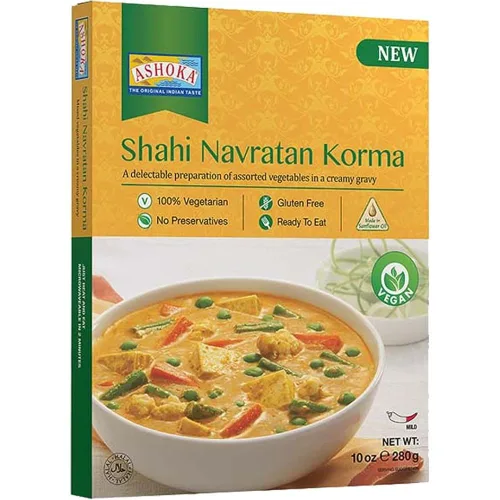 Vista 43 de Ashoka Comidas sin gluten, listas para microondas, veganas con granos negros y frijoles, comidas para calentar y servir, todas naturales Delhi Dal