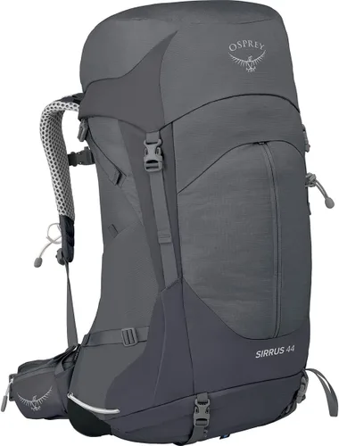 Vista 17 de Osprey Sirrus 24L Mochila de senderismo para mujer, Púrpura Elderberry/Chiru Tan
