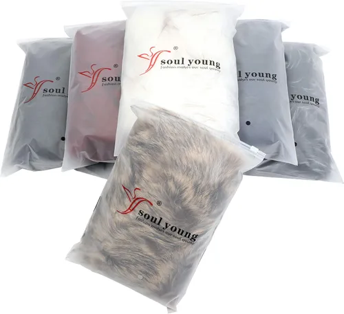 Vista 5 de Soul Young Faux Fur - Cuello Calentador para mujer, Bufanda