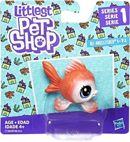 Vista 2 de Littlest Pet Shop Mascota individual (pez dorado japonés)