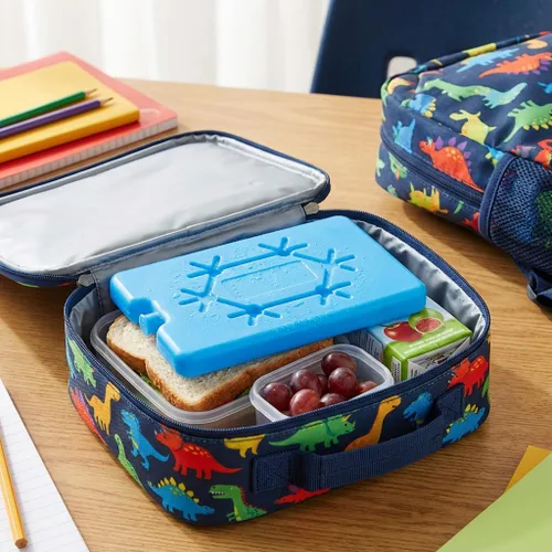Vista 7 de Kona Paquete de 4 bolsas de hielo delgadas para loncheras y enfriadores, reutilizables, congelación rápida, ahorro de espacio, paquetes fríos