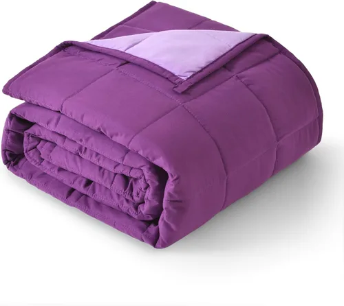 Vista 31 de Topblan - Manta pesada para adultos de 12 libras, suaves y cómodas mantas de forro polar con sherpa lanudo, manta pesada de jacquard elegante
