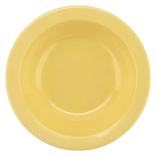 Vista 2 de G.E.T. DN-335-Y - Cuenco con borde amarillo de 3.5 onzas (paquete de 12)