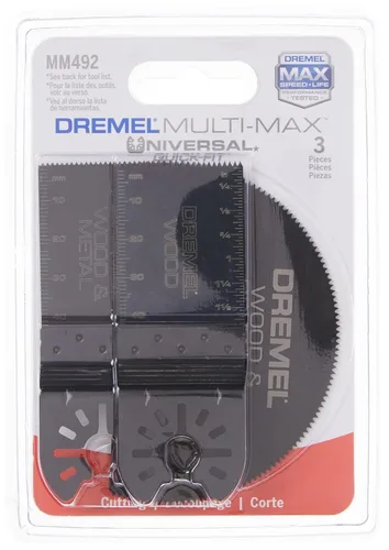 Vista 4 de Dremel MM492 - Surtido universal de corte rápido, 3 piezas, negro