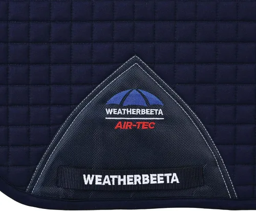 Vista 3 de WeatherBeeta Prime Air-Tec - Almohadilla para sillín de doma Azul marino