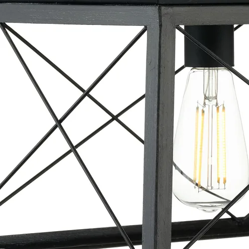 Vista 7 de Progress Lighting P400048-141 - Candelabros de madera de briar Negro (textured black)