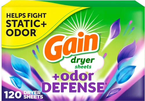 Vista 15 de Gain - Sábanas para secadora más defensa de olores, aroma súper fresco, 240 unidades, ayuda a combatir la estática y el olor, sábanas para lavandería