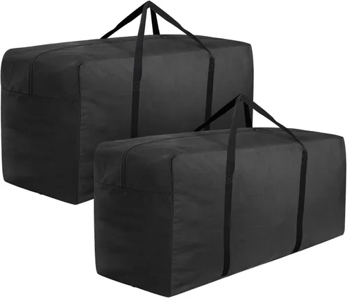 Vista 9 de Bolsa de almacenamiento para cojines 420D impermeable de 68 pulgadas de largo, rectangular, para exteriores, bolsa de almacenamiento para cojines