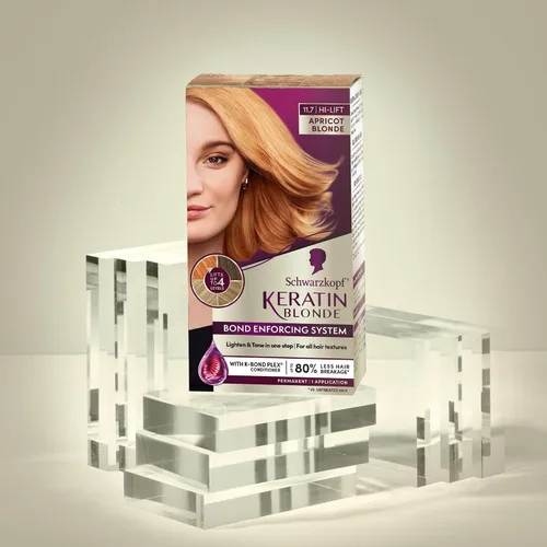 Vista 19 de Schwarzkopf Keratin - Tinte para el cabello rubio, 7.0 rubio ceniza oscuro, coloración permanente de calidad profesional, sistema de refuerzo