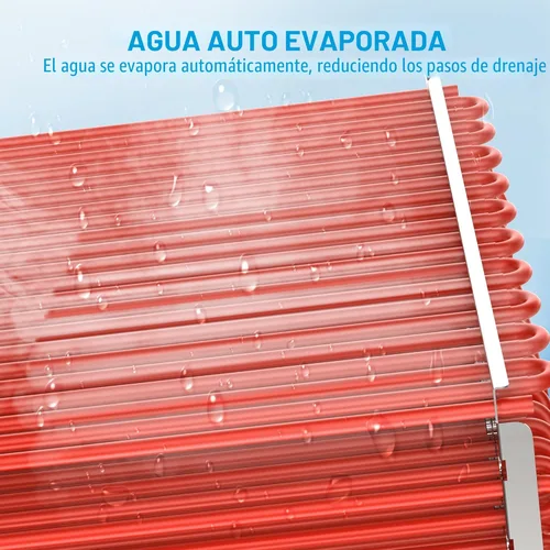 Vista 6 de Aire acondicionado portátil de 12,000 BTU que enfría hasta 500 pies cuadrados, unidad de CA portátil 3 en 1 de eficiencia energética con control