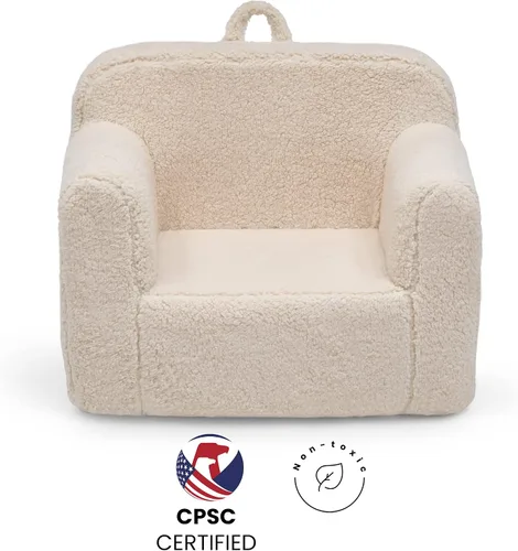 Vista 6 de Delta Children Cozee - Silla Sherpa, color crema