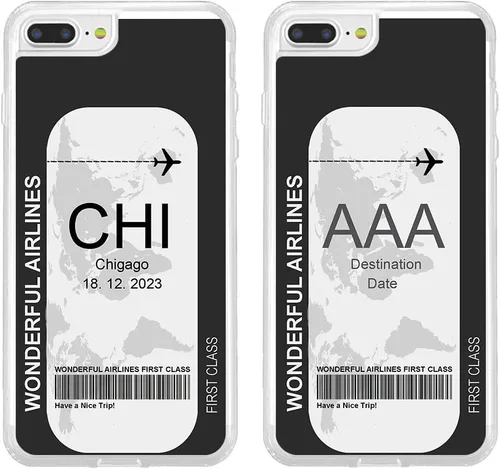 Vista 335 de Funda de teléfono personalizada para Apple iPhone 8 Plus iPhone 7 Plus, personalizada con foto, imagen, texto, imagen, diseño de imagen
