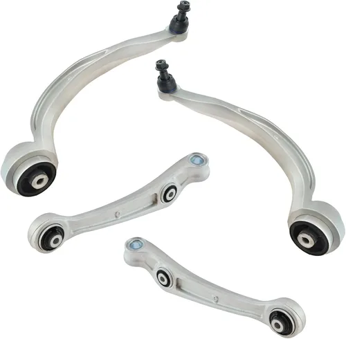 Vista 105 de TRQ Brazo de control superior e inferior del lado del conductor y del pasajero con juego de rótulas compatible con Chevrolet GMC 89-02