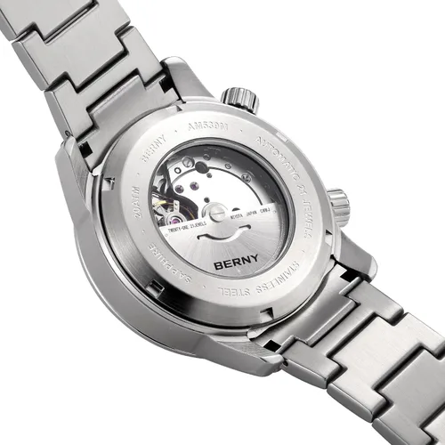 Vista 3 de BERNY Dive Watch for Men 20ATM Waterproof