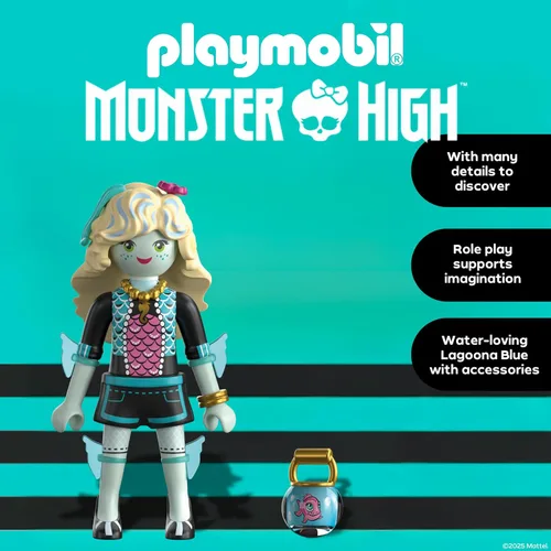 Vista 3 de Playmobil X Monster High Lagoona Blue