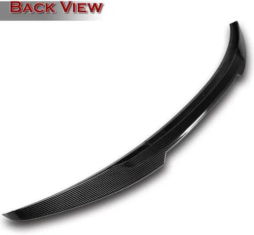 Vista 3 de EPARTS - Tapa trasera de plástico ABS estilo V para maletero compatible con Mazda 6 2014 2015 2016 2017 (estilo carbón)