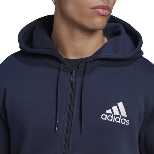 Vista 4 de adidas Sudadera con capucha Essentials Colorblock con cremallera completa para hombre
