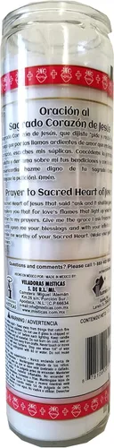 Vista 2 de Sagrado Corazón (Sagrado Corazon de Jesus) Vela Devocional