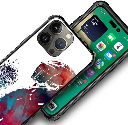 Vista 158 de Compatible con funda para iPhone 6 Plus/6s Plus,Bite Your Teeth Diseño de patrón asombroso, funda trasera dura de PC anti-arañazos y a prueba