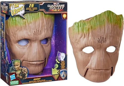 Vista 14 de Marvel Guardianes de la Galaxia Vol. 3 Máscara parlante de Groot