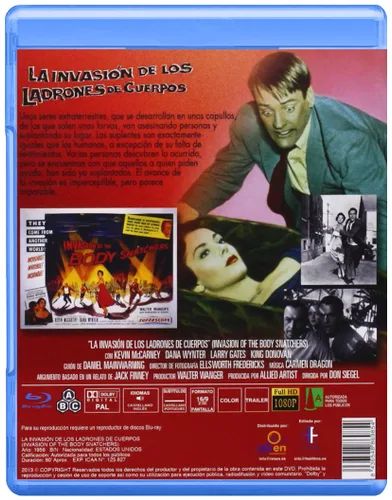 Vista 2 de la invasin de los ladrones de cuerpos blu-ray