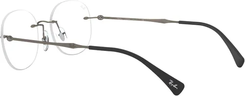 Vista 5 de Ray-Ban RX8747 - Marcos ovalados de titanio para gafas