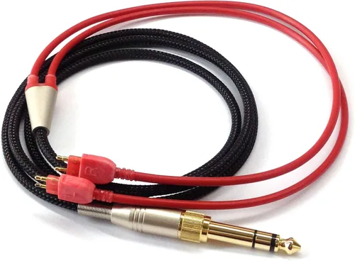 Vista 6 de NewFantasia Cable de actualización de audio de repuesto compatible con auriculares Sennheiser HD650 HD600 HD580 HD660S HD660S2 HD58X HD6XX 3.9 ft/4