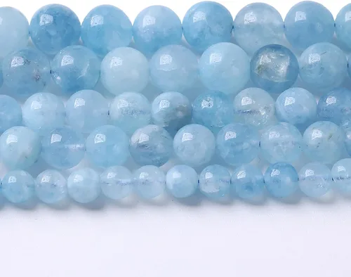 Vista 39 de 36 piezas de cuentas sueltas de espacio de jade de epidoto verde y rojo natural de 10 mm, cuentas redondas para hacer joyas DIY, collares, pulseras