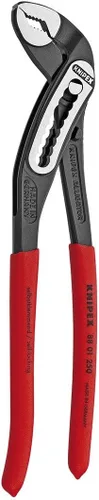 Vista 5 de KNIPEX Tools 00 20 08 US1 - Juego de herramientas de 3 piezas de alicates de nariz larga, diagonal y alicates de cocodrilo, color rojo