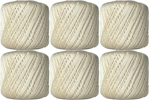 Vista 120 de Hilo de croché Threadart, 100 % algodón, talla 10 Soft pure cotton crochet thread for lace, doilies, amigurumi and crafts. Smooth finish with