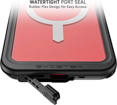 Vista 5 de Ghostek Nautical Slim - Funda delgada impermeable para Apple iPhone 15 Plus - Protector de pantalla y lente de cámara integrado, compatible