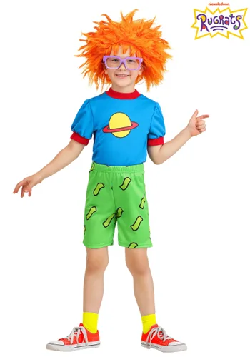 Vista 4 de Disfraz de Chuckie para niño pequeño, Nickelodeon Rugrats Multicolor