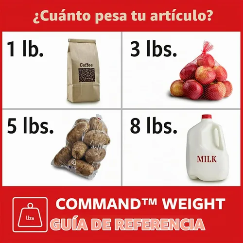Vista 7 de Command - Colgador universal de imágenes, con tiras estabilizadoras