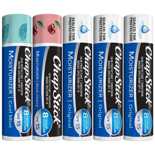 Vista 6 de Bálsamo labial hidratante, de Chapstick (paquete de 3)