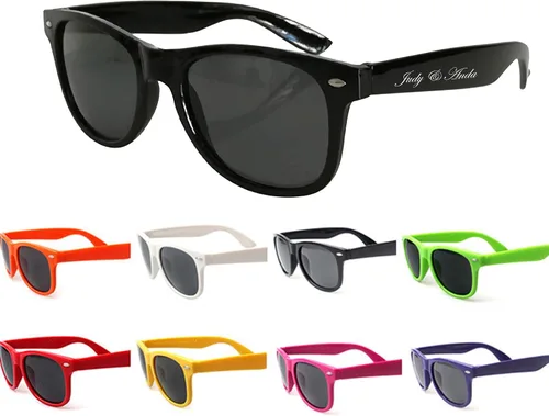 Vista 8 de Gafas de sol personalizadas, regalos de fiesta, gafas de sol personalizadas para bodas, cumpleaños y graduación