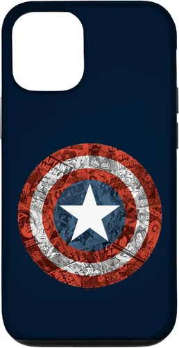 Vista 28 de Marvel Funda de escudo cómico del Capitán América para iPhone 17