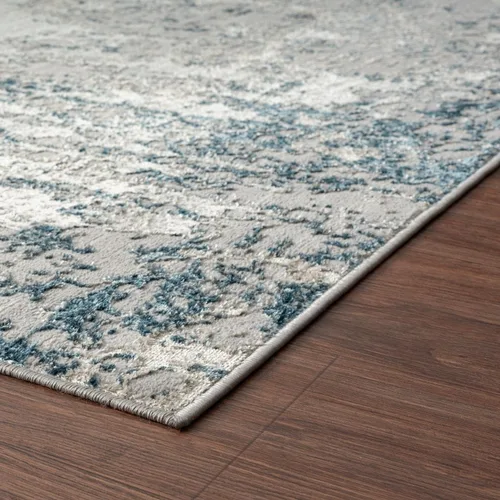 Vista 5 de LUXE WEAVERS Florance Collection 86572 - Alfombra moderna azul de 5 x 7