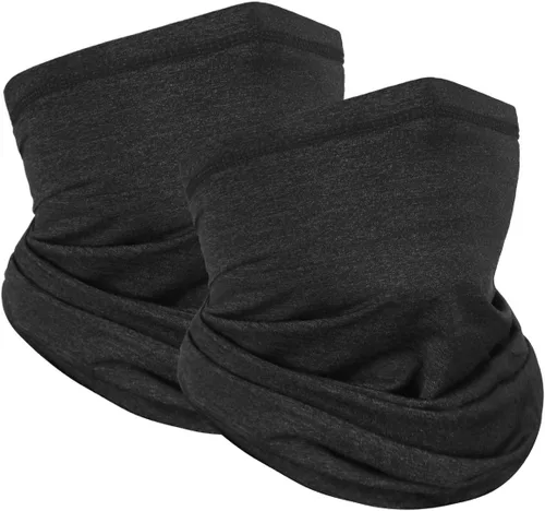 Vista 22 de Achiou Cooling Neck Gaiter Face Cover Scarf, UV Protection Mask for Men and Women,Soft Windproof, Hiking Cycling Running