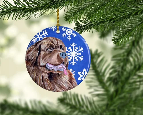 Vista 213 de Caroline's Treasures Cavalier Spaniel - Adorno de cerámica para colgar en el árbol de Navidad, para el hogar, Navidad, fiestas, regalo, 3 pulgadas