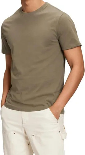 Vista 14 de Camiseta de cuello redondo Gap para hombre, mangas cortas, estilo casual Negro